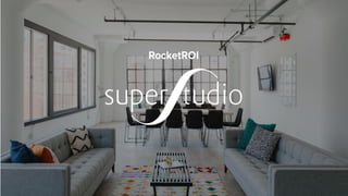RocketROI for SuperStudio: Hacking Shopping + 25% conversions, +4,4% ROI.
