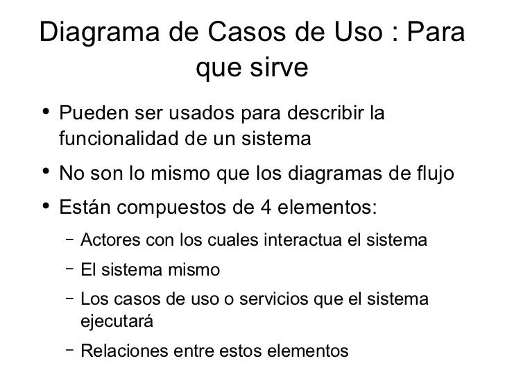 Diagramas de casos de uso