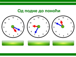 12
1
2
3
4
5
6
11
10
7
8
9
12
1
2
3
4
5
6
11
10
7
8
9
12
1
2
3
4
5
6
11
10
7
8
9
Од подне до поноћи
17 : 20 21 : 35 23 : 50
 