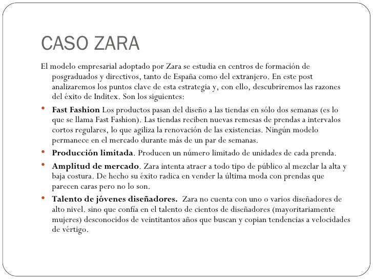 Caso zara