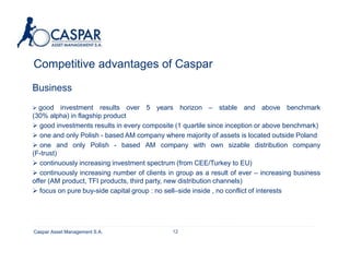Caspar Asset Management | PPT