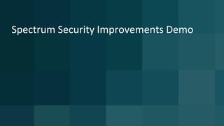 65 © 2015 CA. ALL RIGHTS RESERVED.@CAWORLD #CAWORLD
Recommended Sessions
SESSION # TITLE DATE/TIME
DO5T15S
Case Study: Intel Corporation – The Benefits of and Need
for Agile Operations in Network Transformation
(DevOps Theater)
11/18/2015 at 12:15pm
DO5X125S
The Road Ahead For CA Spectrum (Roadmap)
(Breakers D)
11/18/2015 at 2:00pm
DO5X130S
Case Study - Railinc: "How Railinc Ensures The Links In
Our Nation's Supply Chain" (Breakers D)
11/18/2015 at 3:45 pm
DO5X220L
Hands-On Lab: How To Leverage Spectrum UI Updates
for Operational Efficiency (Surf EF)
11/18/2015 at 4:30 pm
DO5X214L
Hands-On Lab: CA Spectrum 10.0 Deep Dive - 64-bit,
Network Virtualization and GIS Map View (Surf EF)
11/19/2015 at 2:00pm
DO5T27T
Tech Talk: Introduction to SDN/NFV Assurance
(CA Virtual Network Assurance) (DevOps Floor)
11/19/2015 at 3:45pm
 