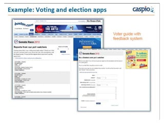 Caspio Customer Examples Hadley Price hadley@strategicmotion.net (352) 327-0218