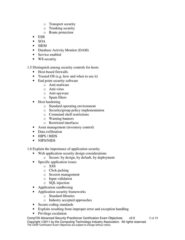 CompTIA CAS-002 VCE Outline | PDF