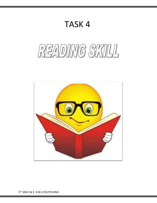 5TH
SEM E & E H M S POLYTECHNIC
TASK 4
 