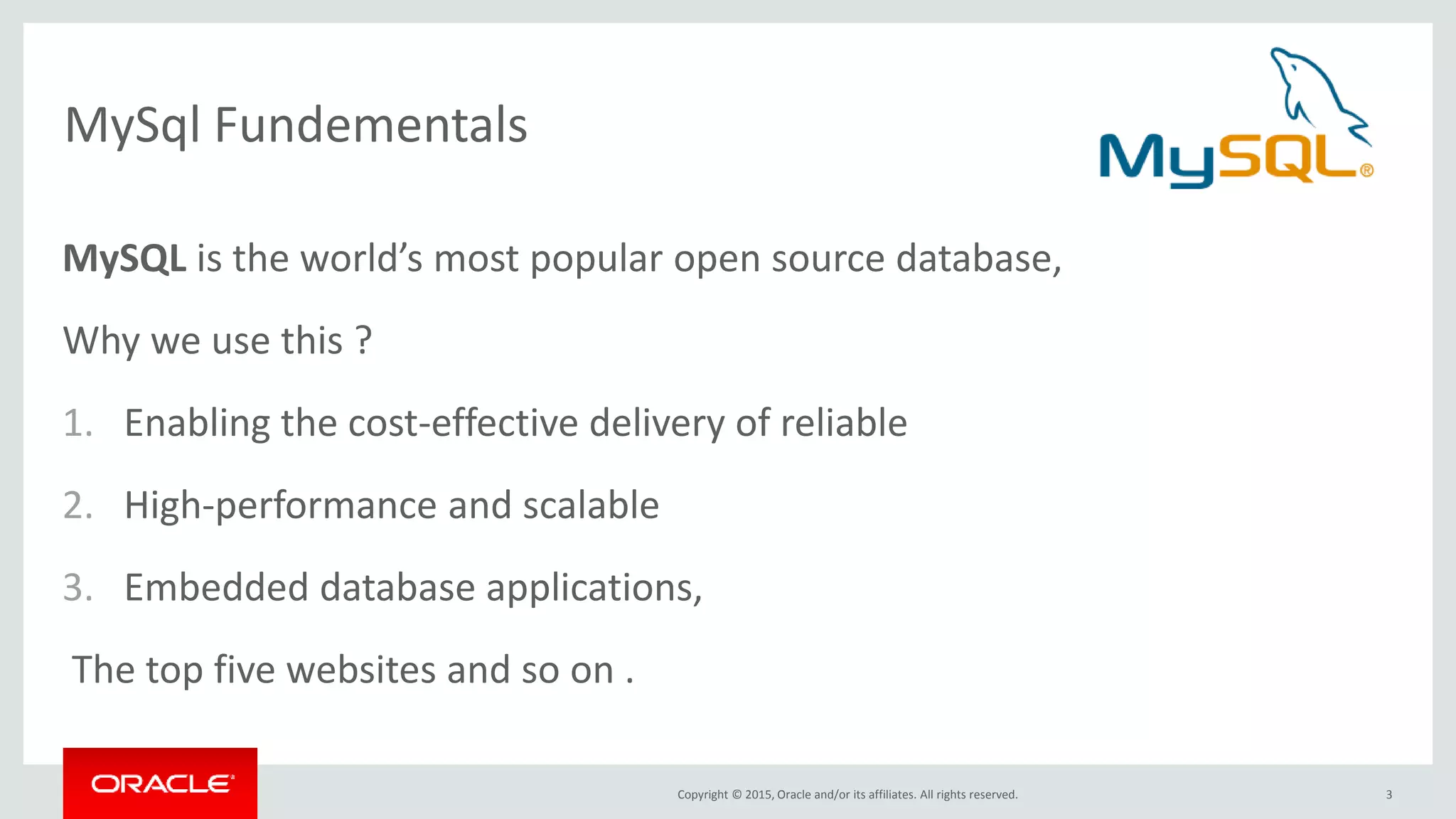 Simple Way for MySQL to NoSQL | PPT