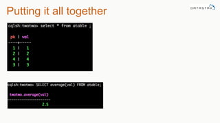 Putting it all together
 