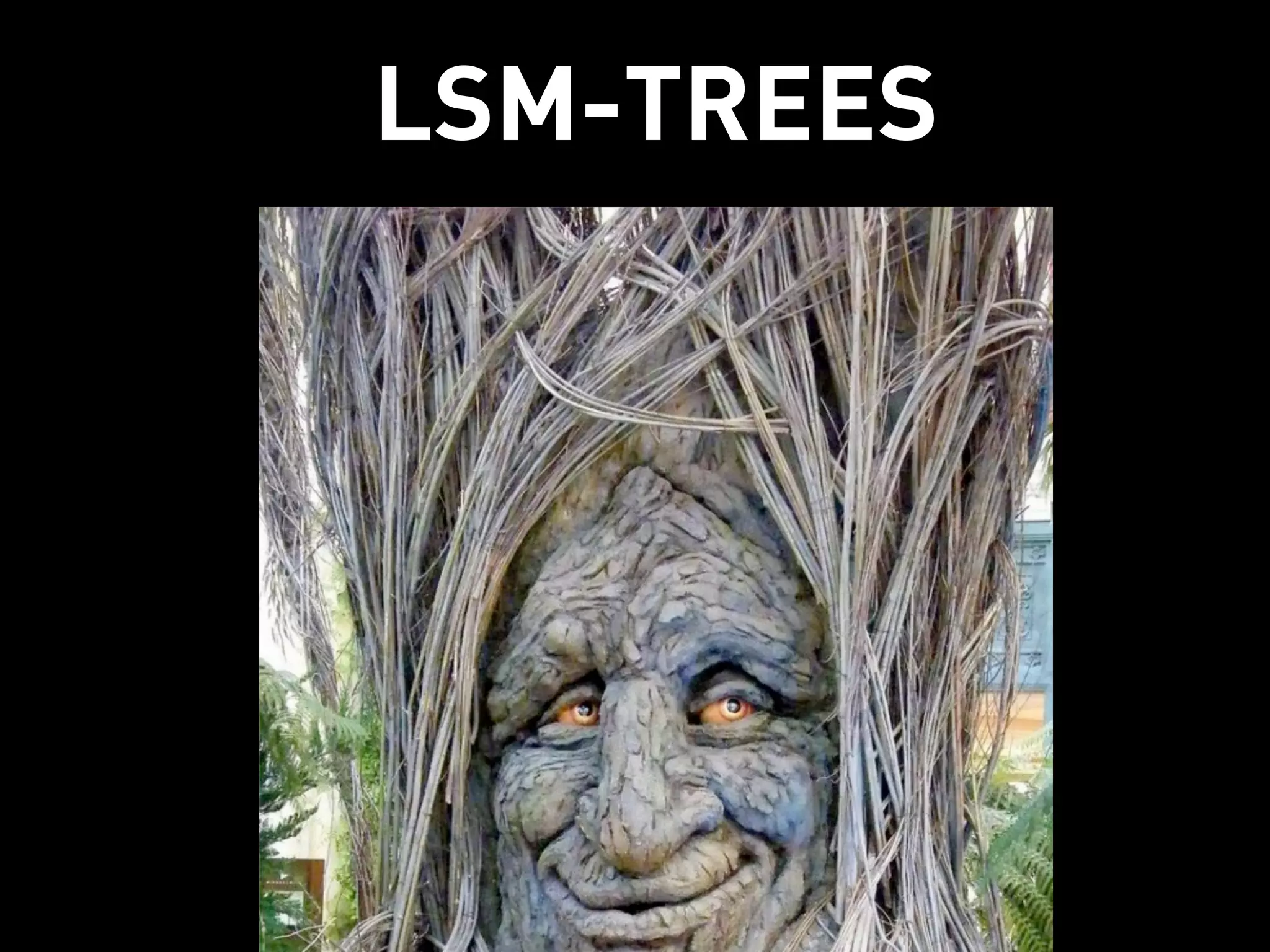 LSM-TREES
 