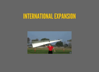 INTERNATIONAL EXPANSIONINTERNATIONAL EXPANSION
 