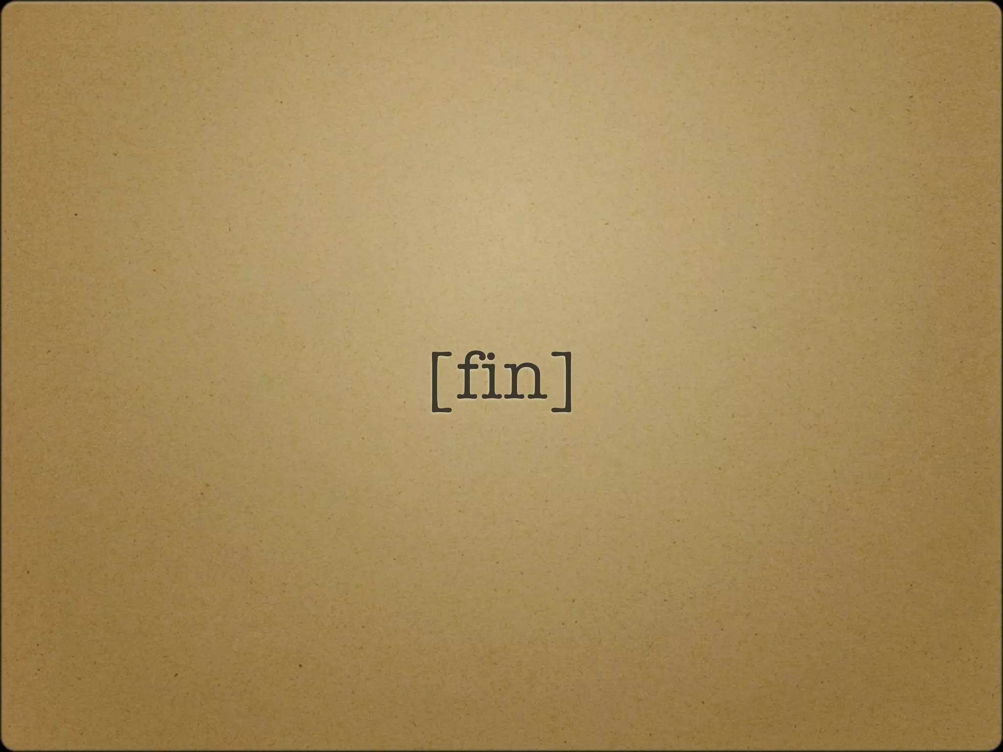 [fin]
 