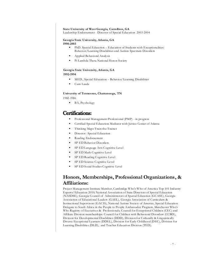 behavior specialist resume