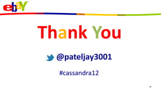 Thank You
  @pateljay3001
  #cassandra12
                  30
 