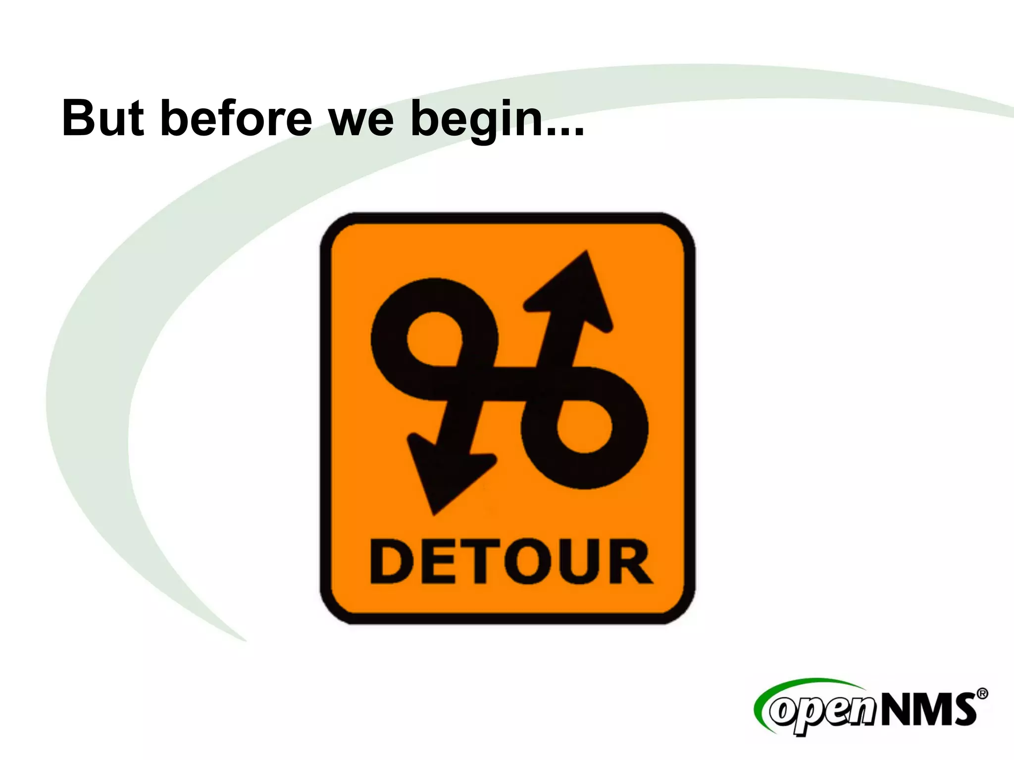 But before we begin...
 