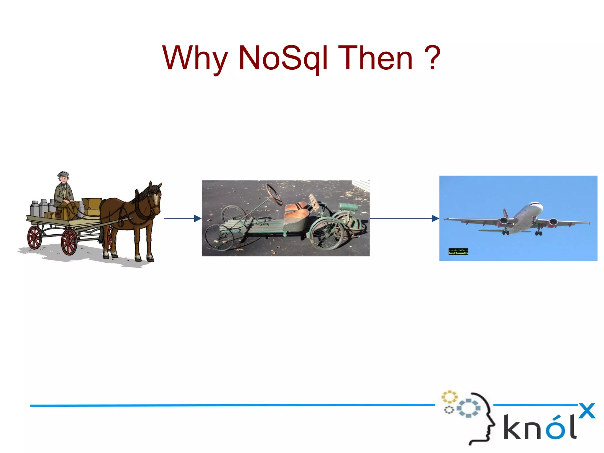 Why NoSql Then ?
 