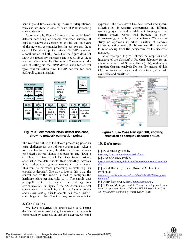 Cassandra framework a service oriented distributed multimedia