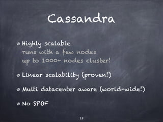Introduction to Apache Cassandra | PDF