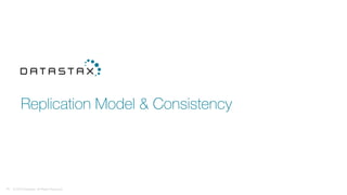 Replication Model & Consistency
© 2016 DataStax, All Rights Reserved.
28
 