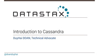 Introduction to Cassandra & Data model | PDF