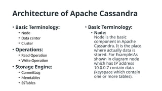 Cassandra Architecture Breakdown - Overall | PPTX