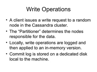 Cassandra NoSQL PPT