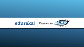 www.edureka.in/cassandra
Slide 1
 