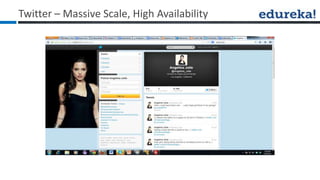 Twitter – Massive Scale, High Availability
 