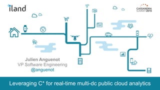 Leveraging C* for real-time multi-dc public cloud analytics
Julien Anguenot
VP Software Engineering
@anguenot
 