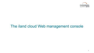The iland cloud Web management console
8
 