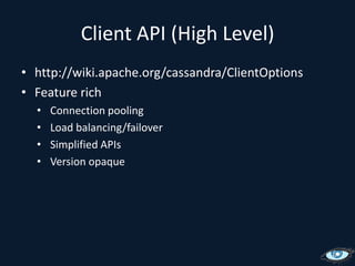 OutlineHistoryScalingReplication ModelData ModelTuningWritePathRead PathClient AccessPractical Considerations