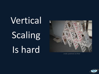 VerticalScalingIs hardcredit: janetmck via flickr
