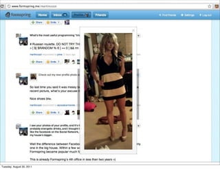 Tuesday, August 30, 2011
 