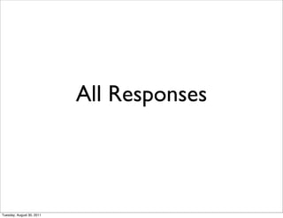 All Responses



Tuesday, August 30, 2011
 