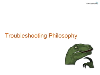Troubleshooting Philosophy
 