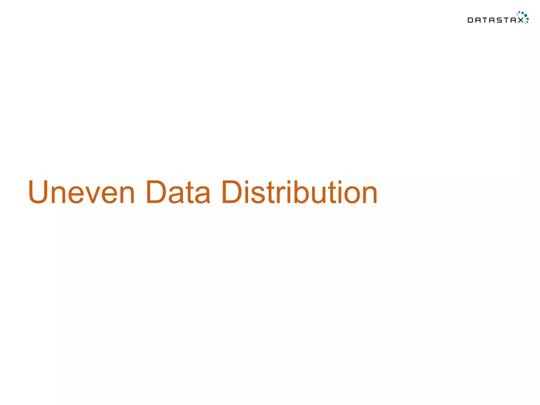 Uneven Data Distribution
 