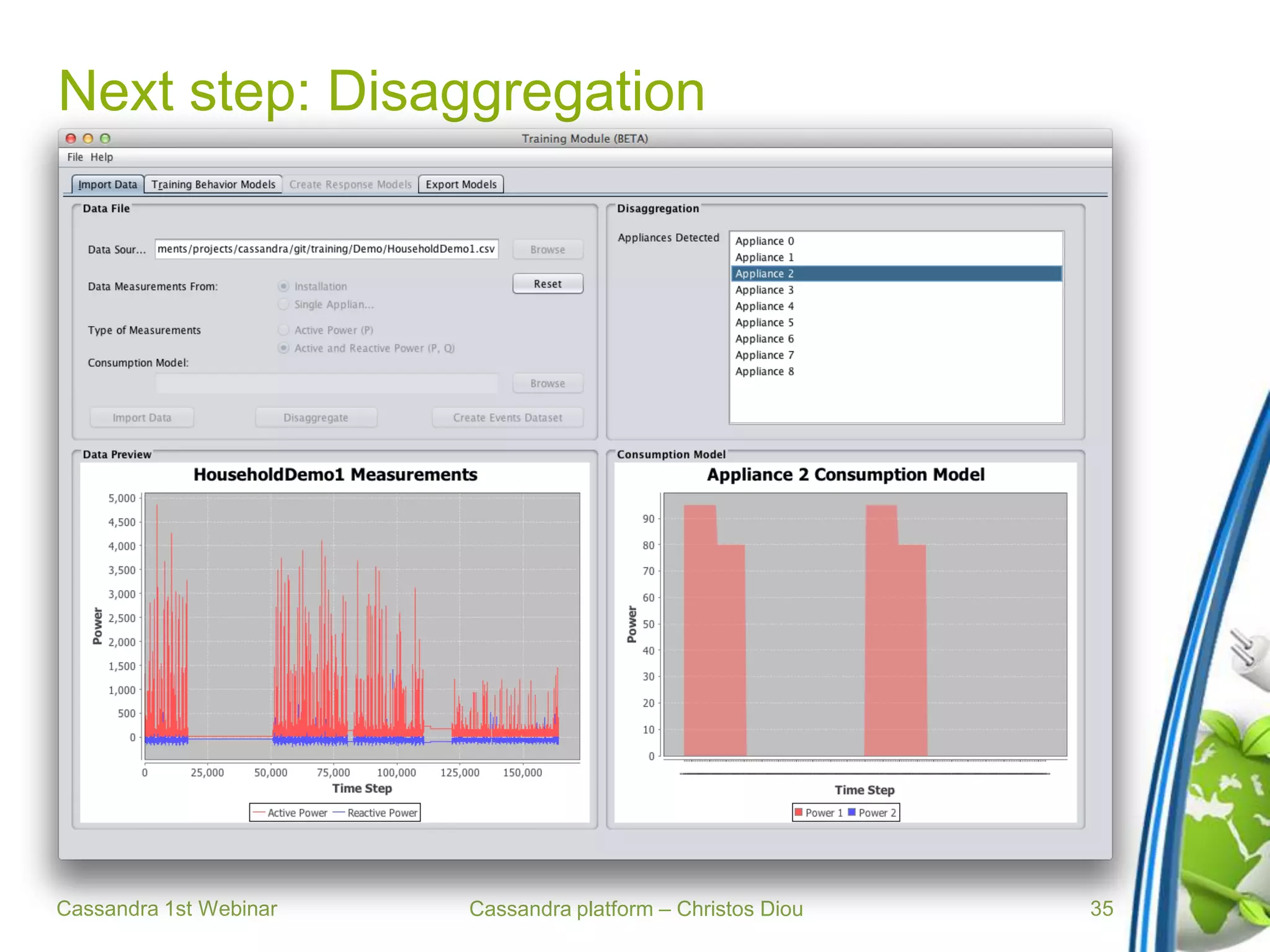 Cassandra platform – Christos Diou
Next step: Disaggregation
Cassandra 1st Webinar 35
 