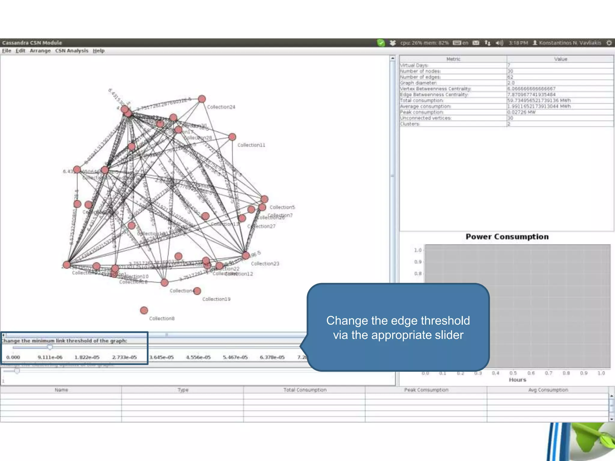 Change the edge threshold
via the appropriate slider
 