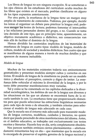 Enseñar Lengua - D. Cassany