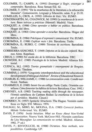 Enseñar Lengua - D. Cassany