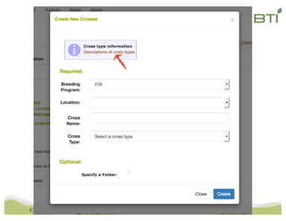 Nursery andcrossing tools
 