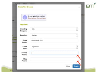 Nursery andcrossing tools
 