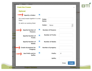 Nursery andcrossing tools
 