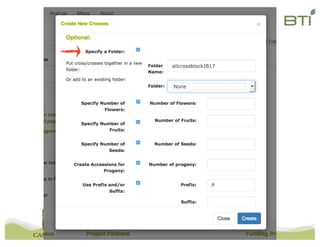 Nursery andcrossing tools
 