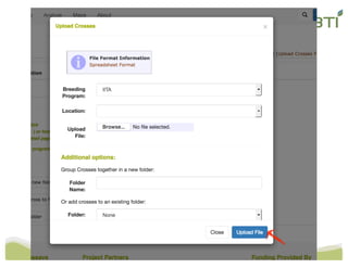 Nursery andcrossing tools
 