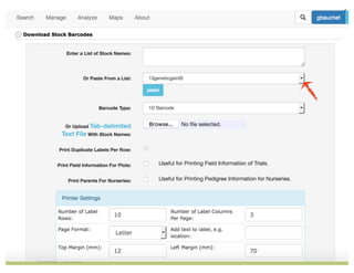 Phenotyping:Barcodetool
 