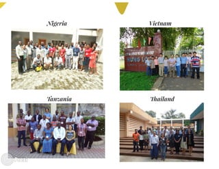 Building the best guess for cassava: an integration between areas and centers