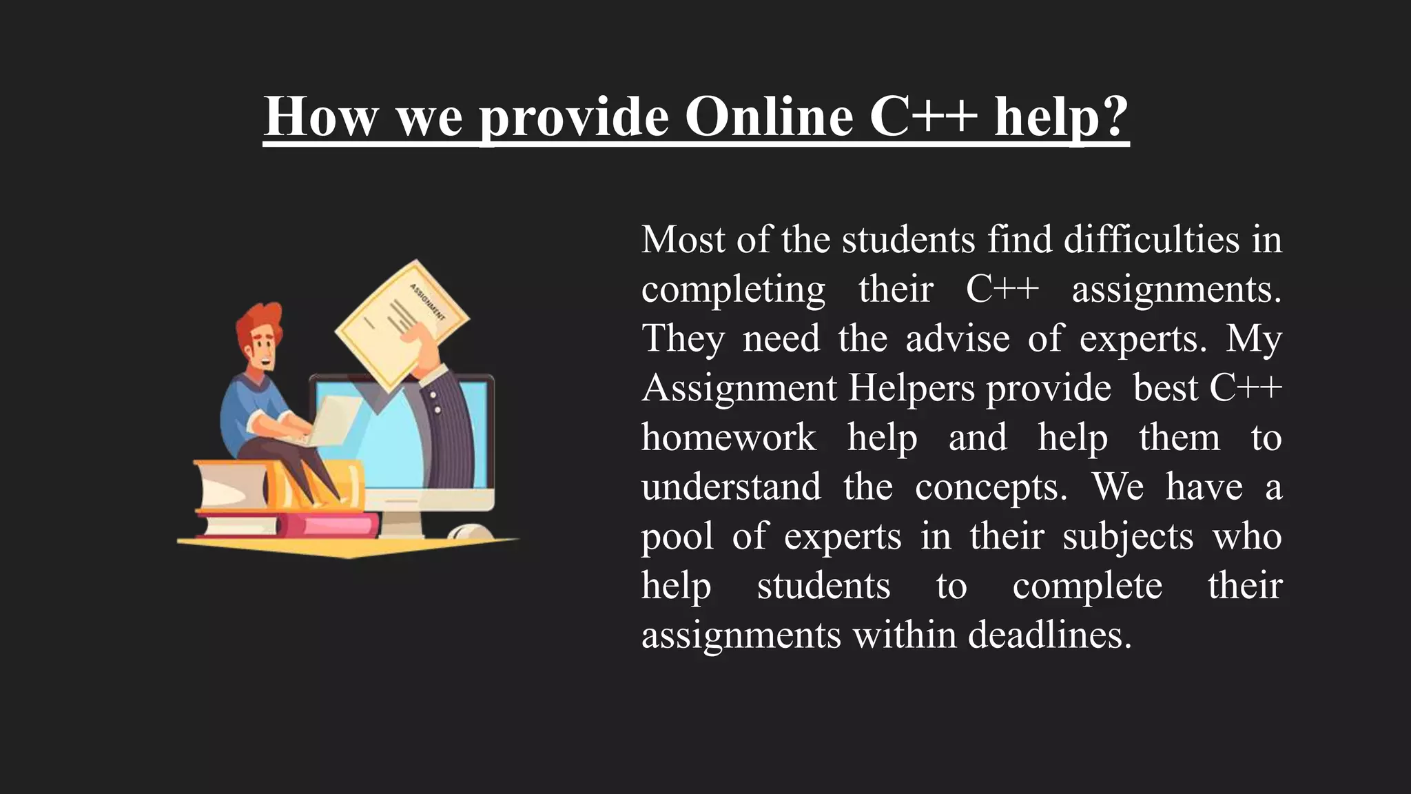 C++ Assignment Help.pptx
