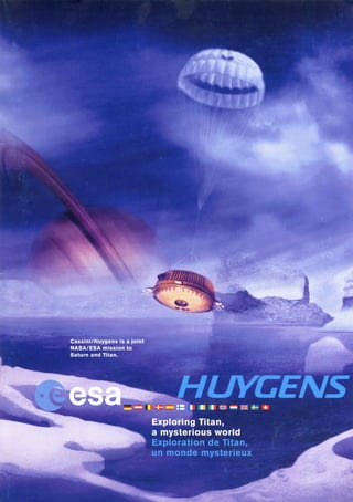 Huygens - Exploring Titan A Mysterious World