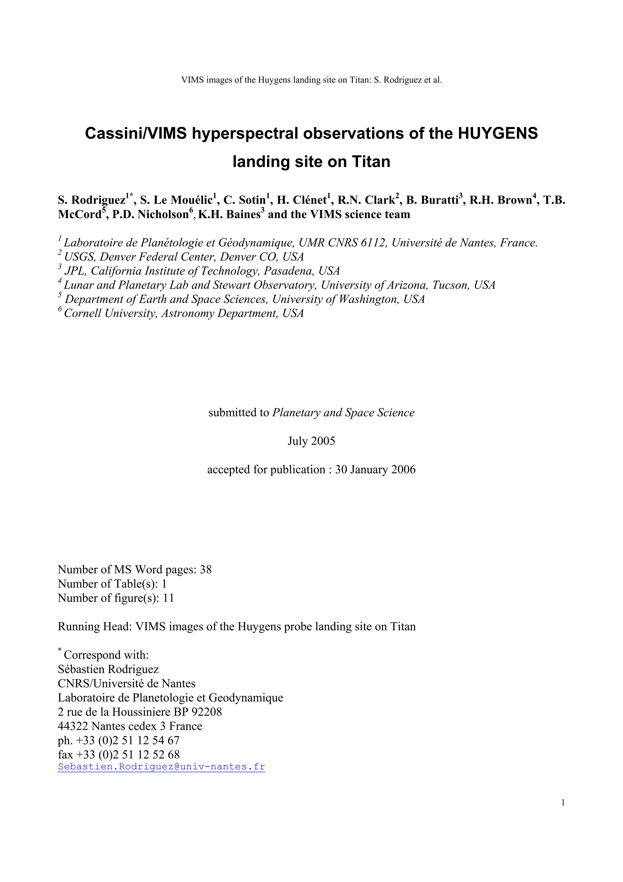 Cassini vims hyperspectral_observations_of_the_huygens _landing_site_on ...