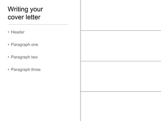 Intro to Cover Letter and Resume Development | PDF