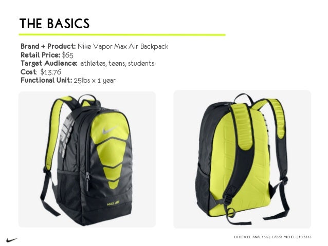 nike max air backpack price